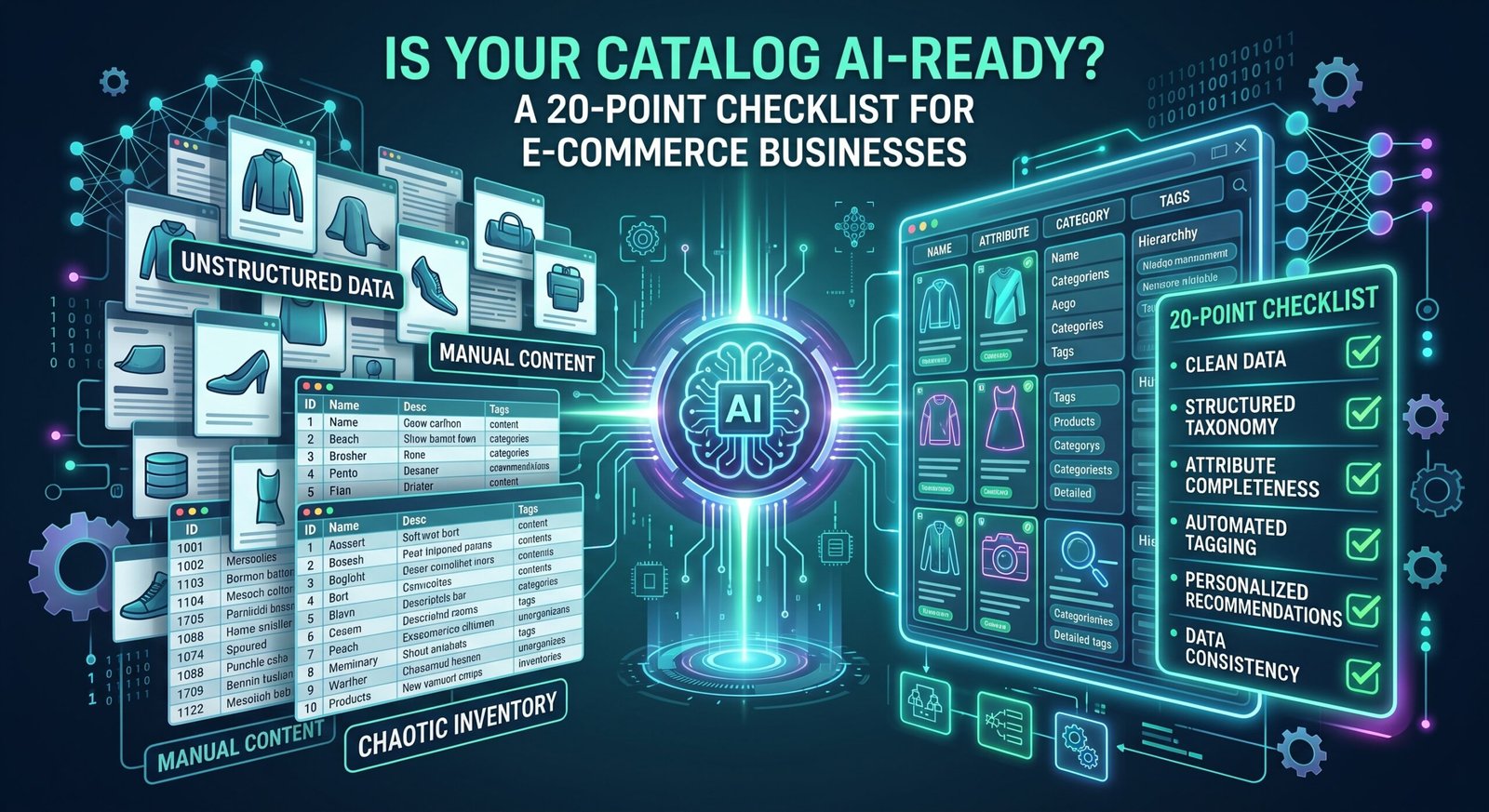 NorthPilot - Practical Audit - Is Your Product Catalog AI-Ready? A 20-Point Checklist for E-Commerce Businesses