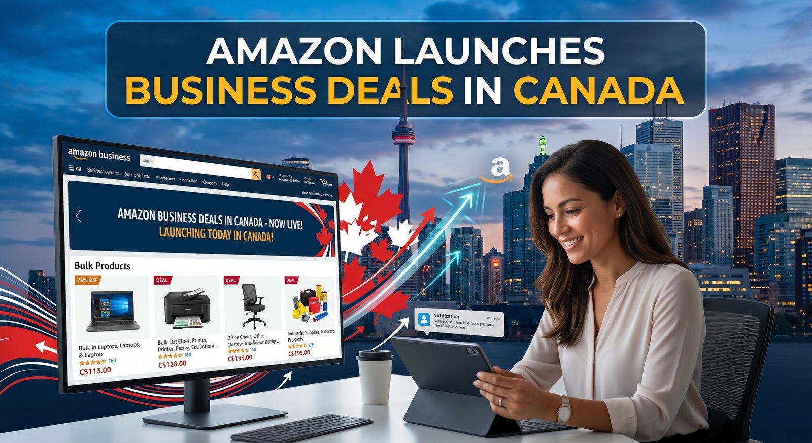 NorthPilot - Amazon launches Business Deals in Canada