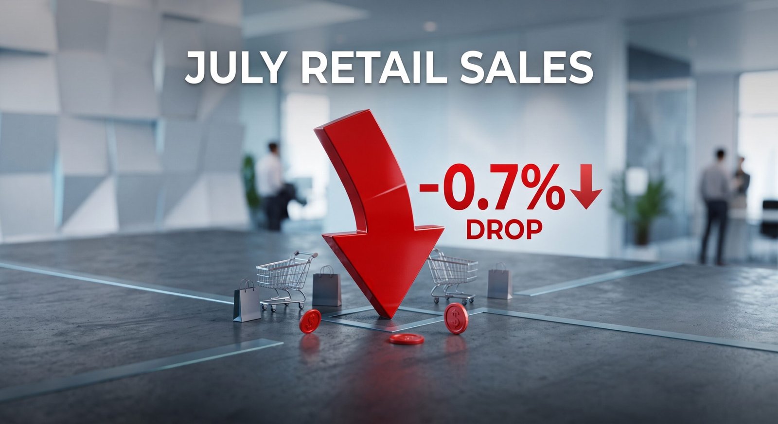 NorthPilot - July Retail Sales Dropped 0.7%, What Does It Mean?