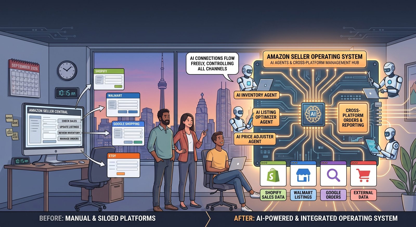 NorthPilot - Amazon Is Becoming More Than a Marketplace: What Its New AI Agent and Multichannel Tools Mean for Sellers