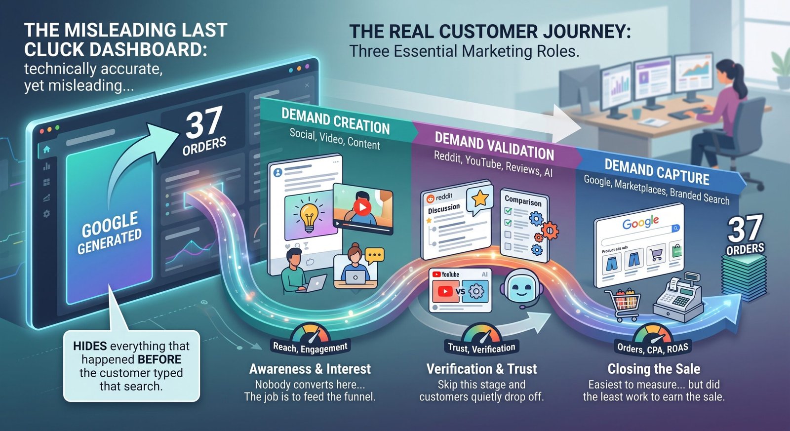 NorthPilot - Why Last Click Attribution Is Failing Ecommerce Brands