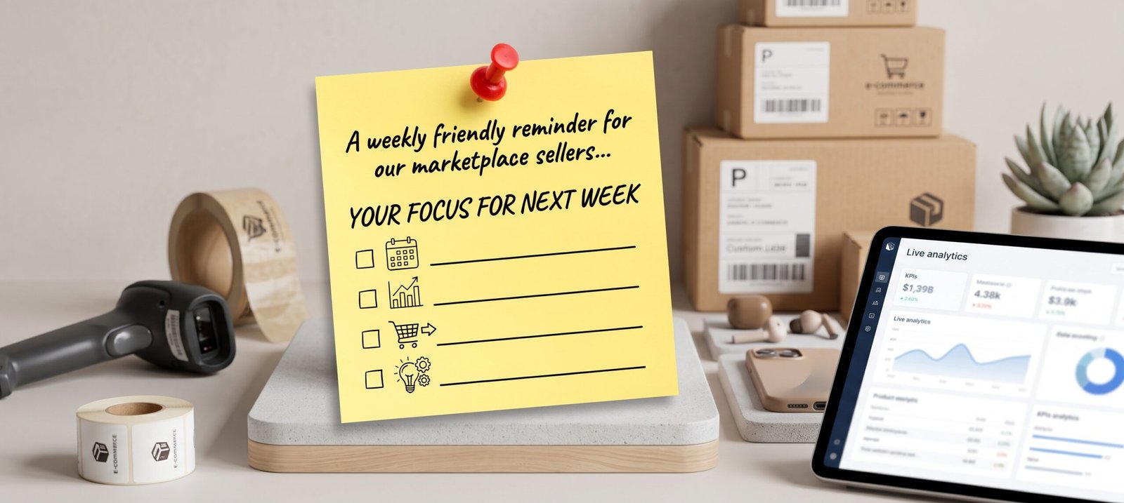 NorthPilot - Weekly reminder for marketplace sellers