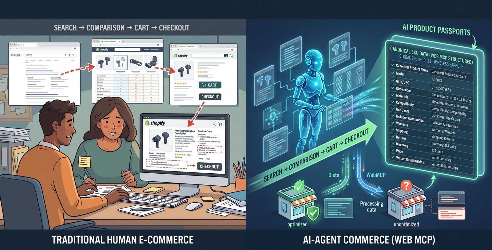 NorthPilot - Shopify agent checkout: the second-order effect matters more than checkout itself