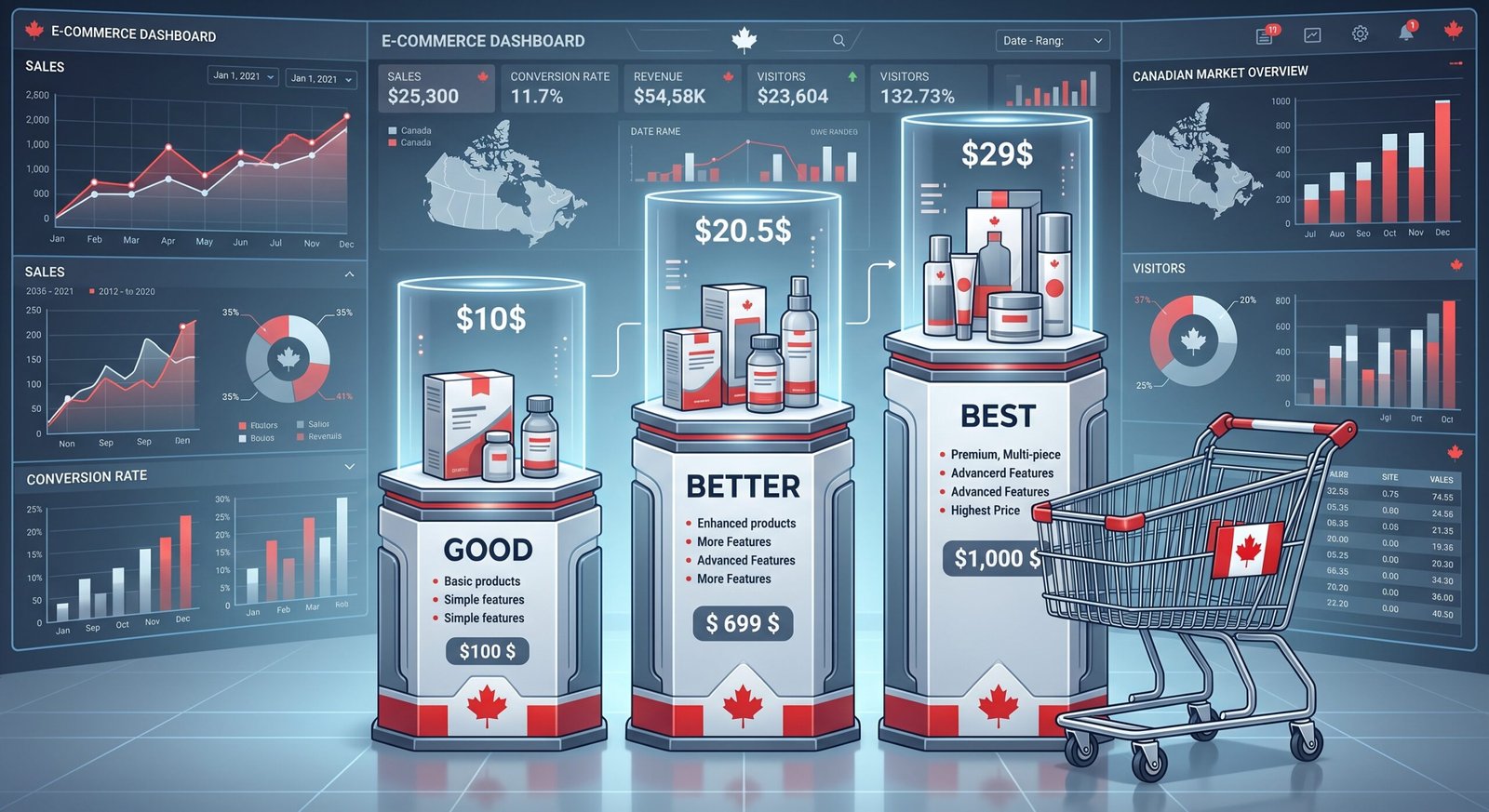 NorthPilot - Good Better Best Pricing for Canadian Holiday Shoppers
